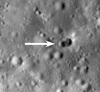 Мистериозна ракета се разби в Луната и остави объркващ „двоен кратер“