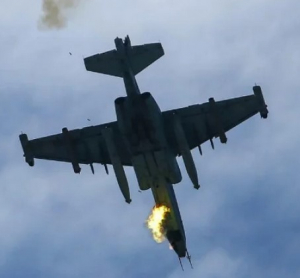 Граничари унищожиха руски самолет, пилотът не се катапултира