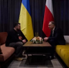 На връщане от Вашингтон Зеленски се срещна с полския президент Анджей Дуда