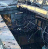 Кадри от мястото на взрива на Кримския мост