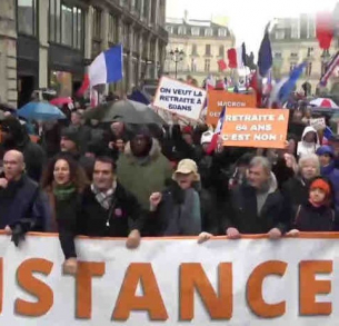 В Париж се проведоха масови митинги срещу доставките на оръжие за Украйна и с искане за излизане от НАТО