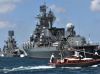 Украйна твърди, че е потопила два руски военни кораба, а Москва атакува Одеса