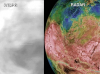 Първите изображения на Венера във видима светлина, направени от сондата на НАСА