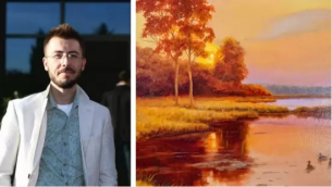 Художникът Костадин Жиков представя своята самостоятелна изложба „Кехлибарни сънища“ в Пловдив