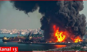 Украйна прати десетки дронове срещу Санкт Петербург и Москва, гори поразен кораб на пристанището в Приморск