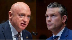 Пентагонът заплаши със съд сенатора Марк Кели, като го призове обратно на служба във ВМС