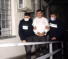 Саакашвили с белезници бе откаран в грузински затвор