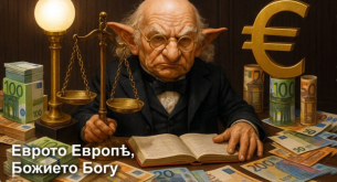 Еврото Европѣ, Божието Богу