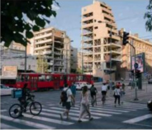 Сърбия събаря сградата, разрушена от НАТО, и издига хотел на Тръмп