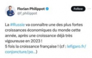 Френски политик: След идиотските санкции ръстът на руската икономика е път пъти по-голям от френския