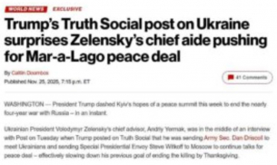 New York Post: Ермак се вцепени след поста на Тръмп