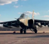 Щурмови самолети Су-25 унищожиха склад с боеприпаси