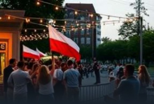 Полските либерали празнуваха победата си цяла нощ, но след това дойдоха на себе си