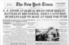 The New York Times, 1945: Руските казаци настъпват