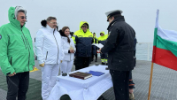 Генералният директор на БТА Кирил Вълчев се ожени на Антарктида