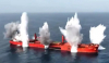 Видео показва потопяването на товарния кораб Magic Seas в Червено море
