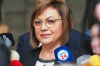 Нинова: Честито на Пеевски и Борисов. При мен не можахте, но сега успяхте. Мафията си взе и БСП