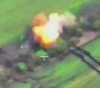 Парашутисти унищожиха със САУ Нона-С украинска артилерийска установка