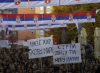 Хиляди сърби протестираха в Косово, обвиниха Вучич в държавна измяна