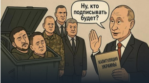 Бунтът срещу Зеленски е одобрен на Запад: От кого Путин ще приеме капитулацията?