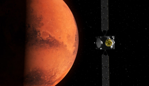 Сондата Hera засне Марс и Deimos