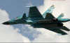 Су-34 нанася удари по крепостта на украинските въоръжени сили в района на Курск