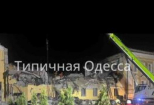 Така изглежда щабът на групировката на ВСУ «Юг» в Одеса след удара