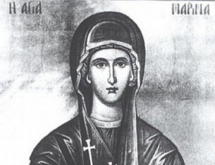 Св. преподобна Макрина Младша, сестра на св. Василий Велики, св. Григорий Нисийски и св. Петър Севастийски