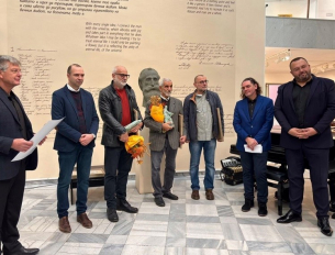 Двама са носителите на Националната награда за скулптура &quot;Иван Лазаров&quot;